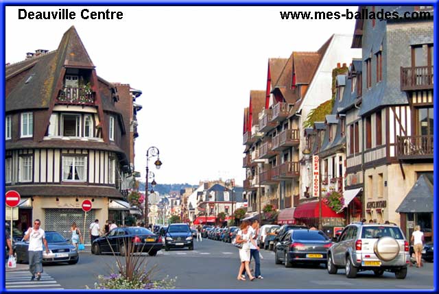 images de la ville de Deauville
